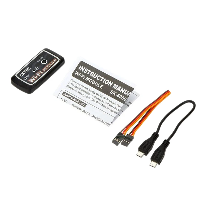 SKYRC-M&oacute;dulo WiFi Compatible con ESC y cargador Imax B6 Mini B6AC V2 D100 D200, piezas de repuesto para modelos RC-5
