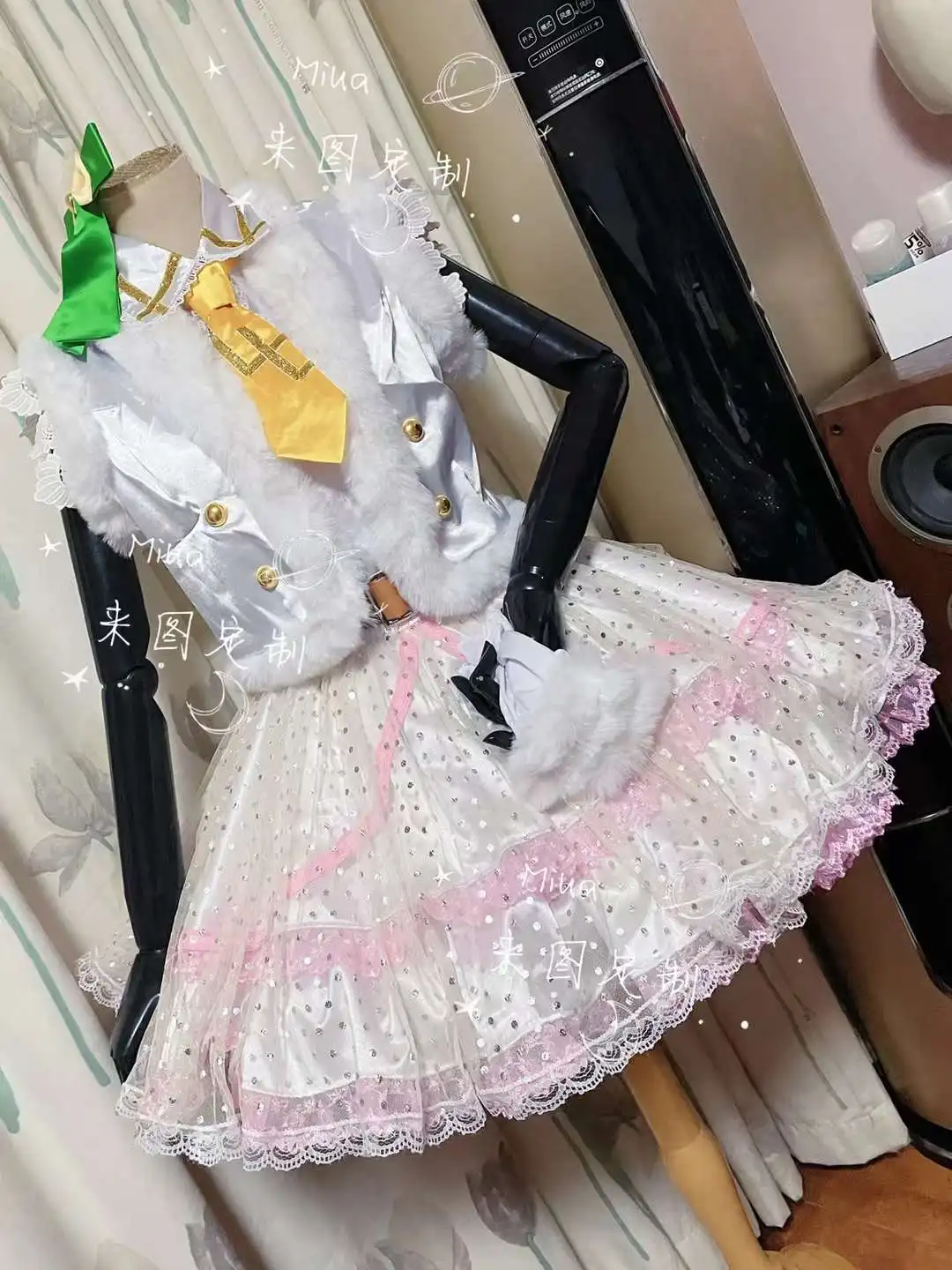 COWOWO [под заказ] Аниме! Lovelive kotory Minami Снежная галяция игровой костюм униформа