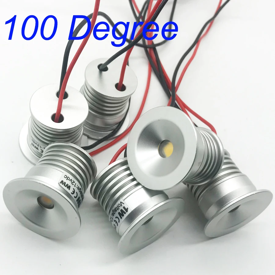 IP65, работающего на постоянном токе 12 В в напольный светильник ing 1 Вт мини точечный светильник лампа для сауны 80Ra CE по ограничению на использование опасных материалов в производстве D25mm спа лестницы Кухня светильник