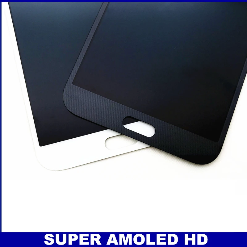 100% супер AMOLED lcd для samsung Galaxy E7 E700 E700F E7000 E7009 S дисплей кодирующий преобразователь