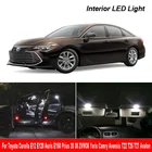 Canbus для Защитные чехлы для сидений, сшитые специально для Toyota Corolla E12 E120 Auris E150 Prius 20 30 ZVW30 Yaris Camry Avensis T22 T25 T27 Avalon внутренняя Светодиодная лампа