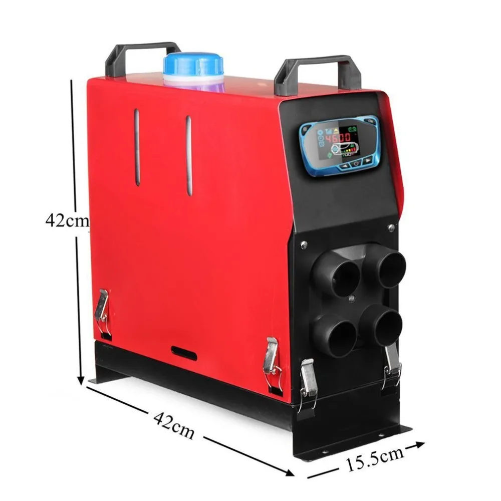 12v 5000w воздуха Отопление с дизельным топливом с 4 отверстиями монитор плоскостной транзистор для грузовых автомобилей лодки автобуса синий ЖК-дисплей переключатель с низким уровнем выбросов и низкий расход топлива