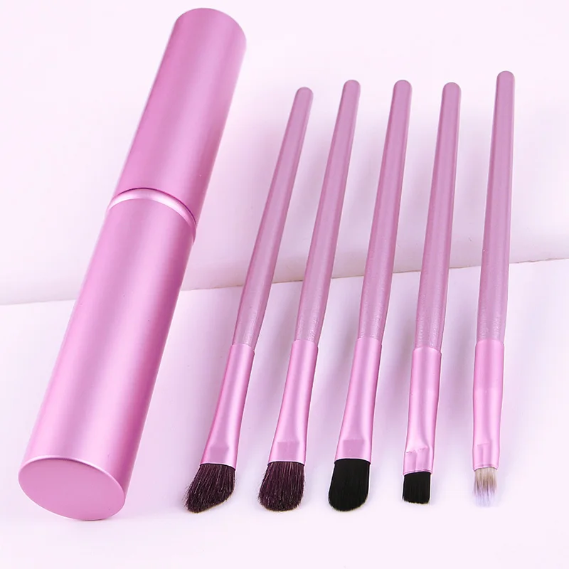 Набор кистей для макияжа глаз 5 шт./комплект профессиональные дорожные