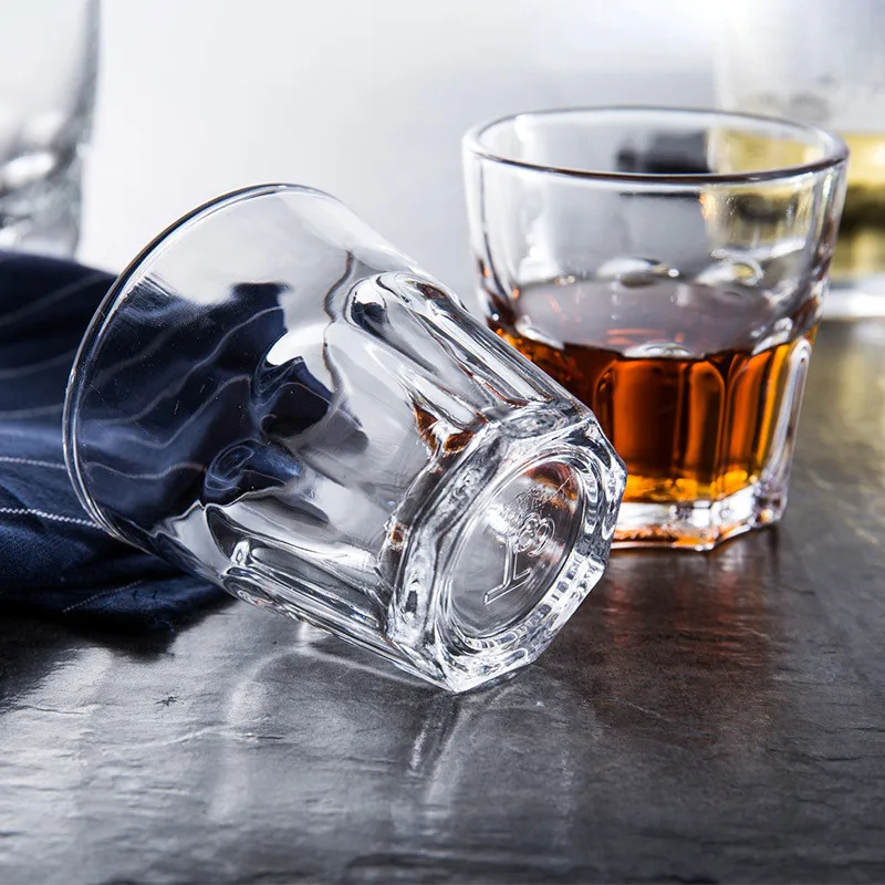 5 шт./лот 100 мл Бокалы из закаленного материала прозрачные стеклянные чашки для