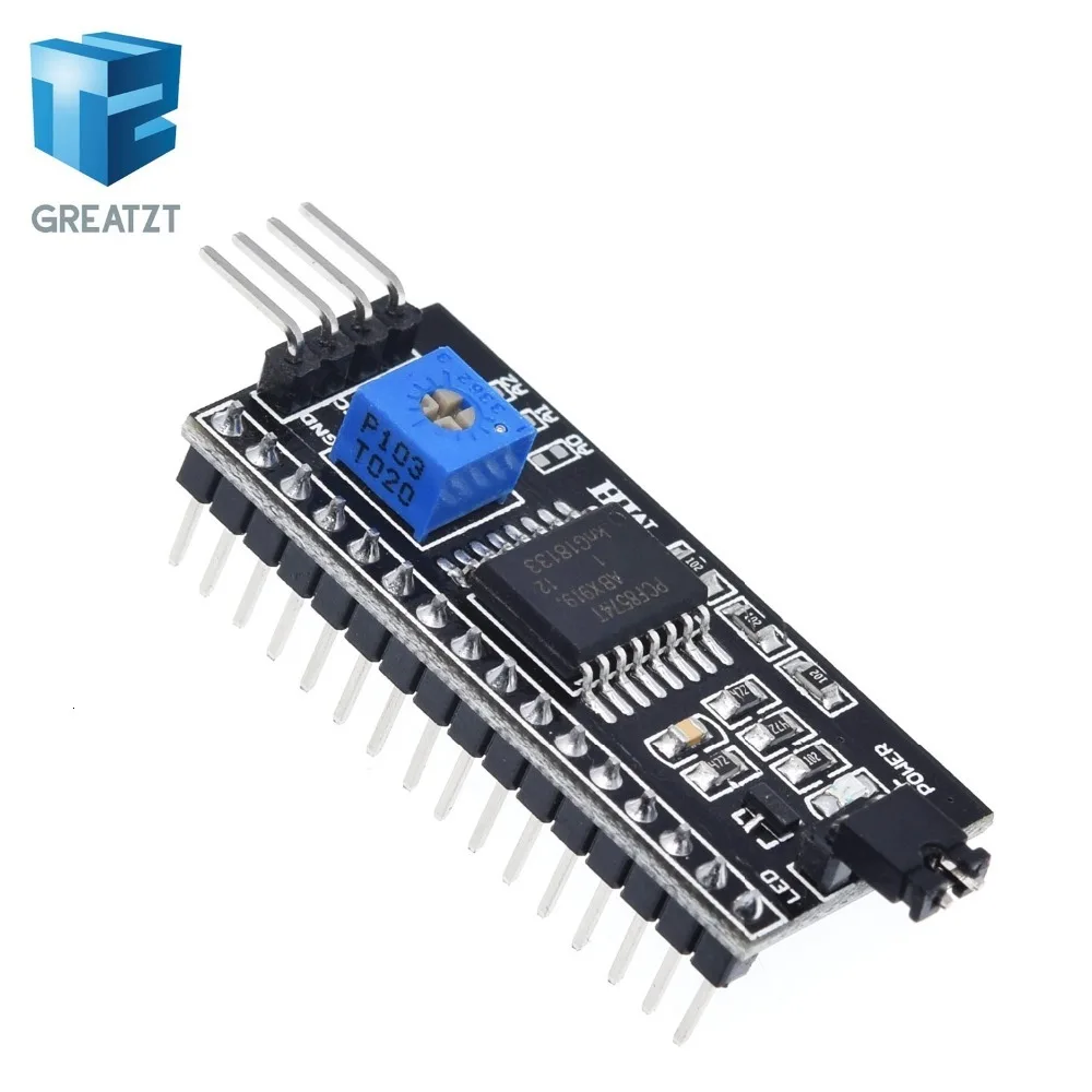 GREATZT 1 шт. модуль ЖКД синий зеленый экран IIC/igc 1602 для arduino 1602 lcd UNO r3 mega2560 lcd 1602