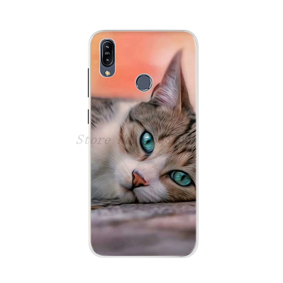 Для Asus Zenfone Max Pro M2 ZB633KL чехол 6 26 &quotмилый Принт мягкий ТПУ задняя крышка для ZB 633KL