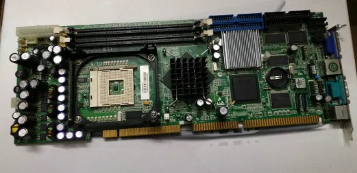 Оригинальная плата 100% OK IPC полноразмерная ЦП карта ISA PCI промышленная версия PICMG 1 0