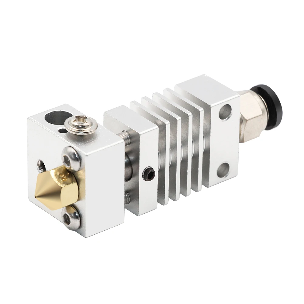 CR10 Hotend экструдер на большие расстояния из титанового сплава тепловой теплолом для Creality CR-10 3d принтер микро Швейцарский