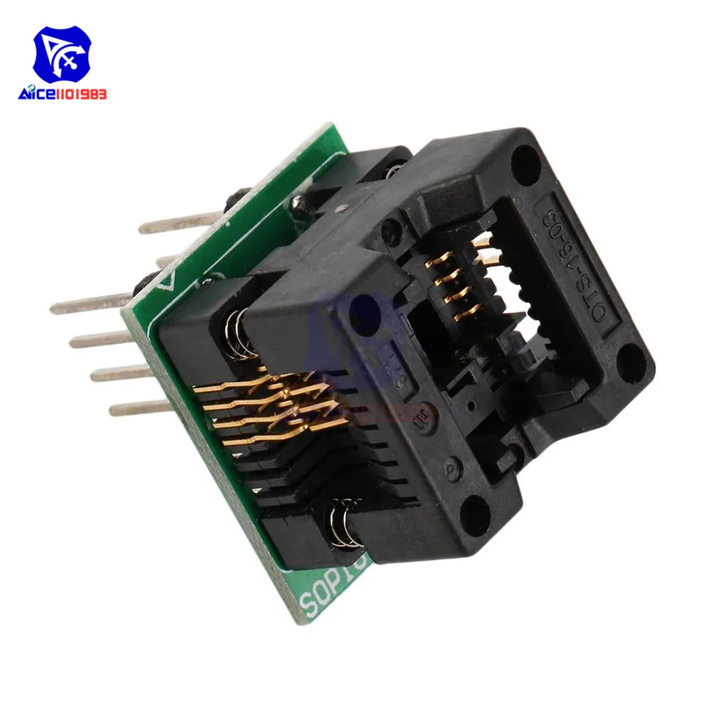 Плата адаптера преобразователя diymore SOIC8 SOP8 в DIP8 150 мил | Электронные компоненты и