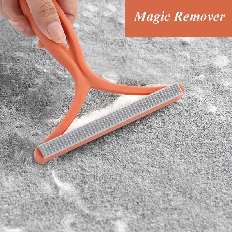 

Magic Lint Remover Portable Fur Hair Remover Fuzz Fabric Shaver For Carpet Woolen Coat Easy Clean Fluff Fabric Shaver Brush
