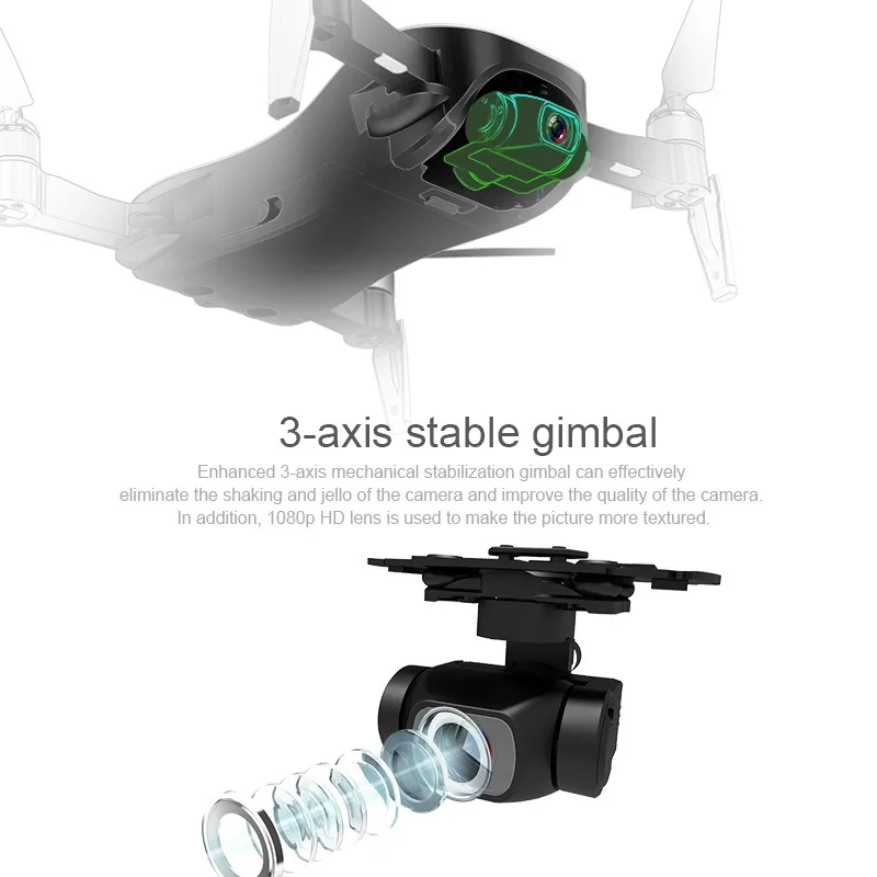 CFLY C FLY Faith PRO GPS RC складной Дрон Квадрокоптер с бесщеточным двигателем 5G 4K Wi Fi FPV HD