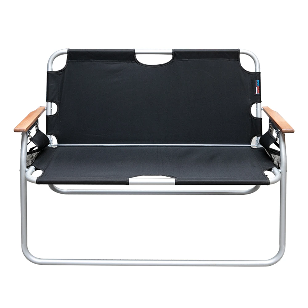 

Camping Folding Chair Heavy Duty LoveSeat Support 450 LBS Oversized Steel Frame Collapsible Double Chair for Outdoor