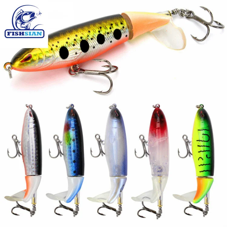 

Whopper Plopper Fishing Lure Weights 13G Top Water Popper Spinner Bait Topwater Swim Pesca Saltwater Lures Articulos De Pesca