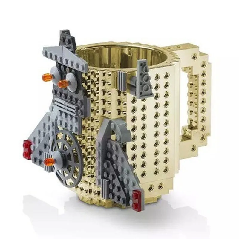 Новый конструктор сделай сам Кубок креативное покрытие золотой и серебряный