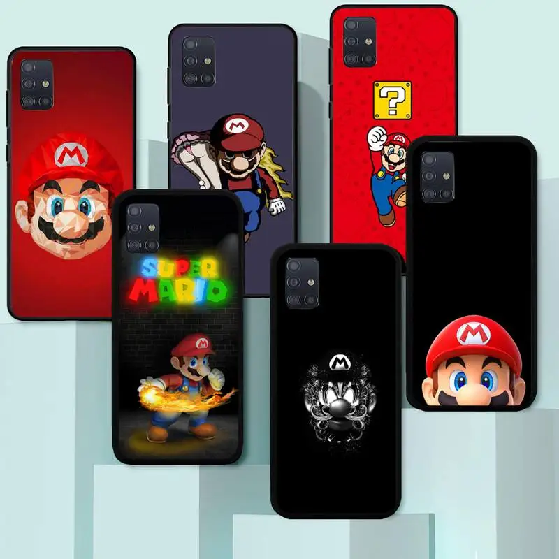 

Mario Game Phone Case For Huawei Mate 40 30 20X 20 10 9 Pro Lite Fundas Cover