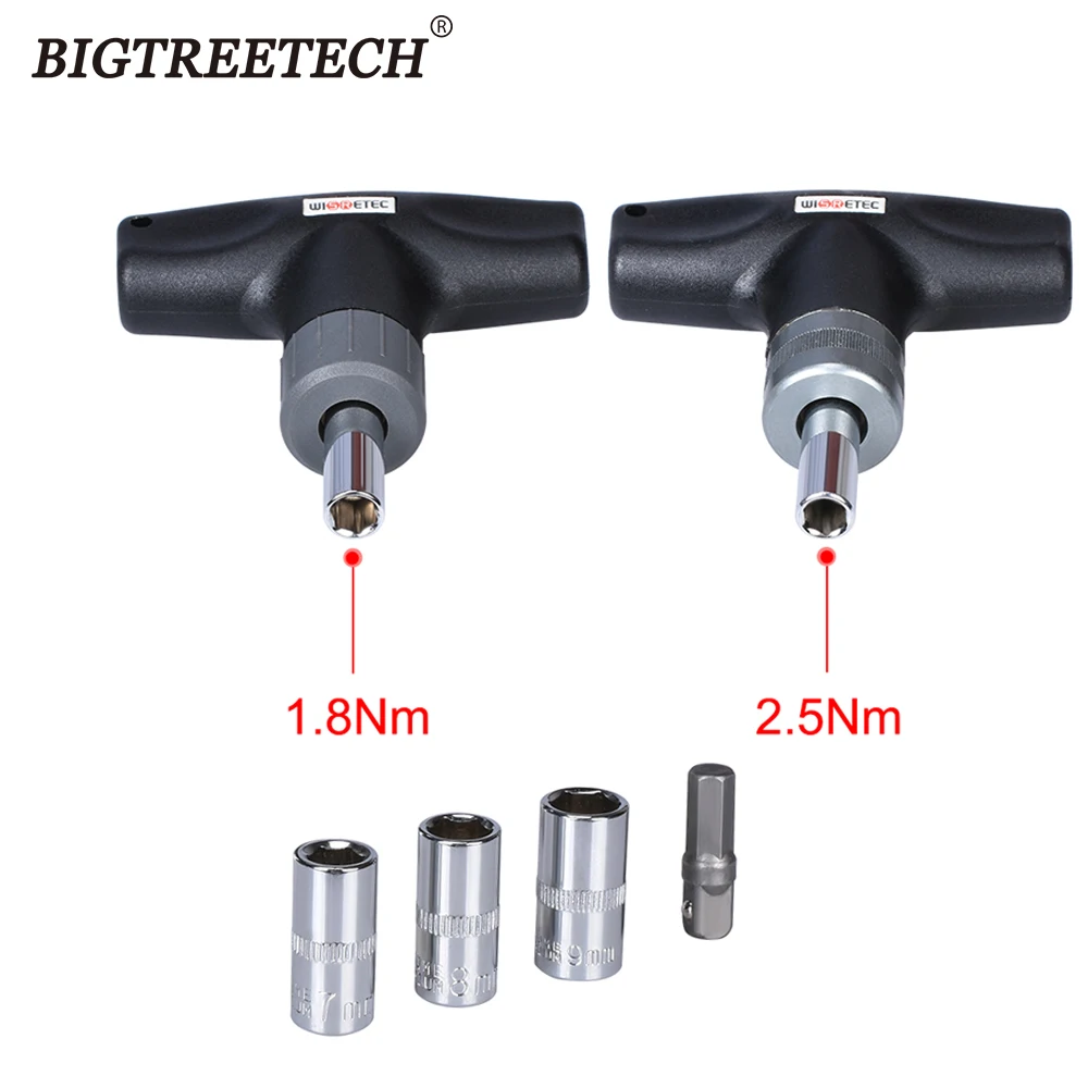 Предустановленный динамометрический ключ 1 8 нм 2 5 Нм шестигранный для 7 мм