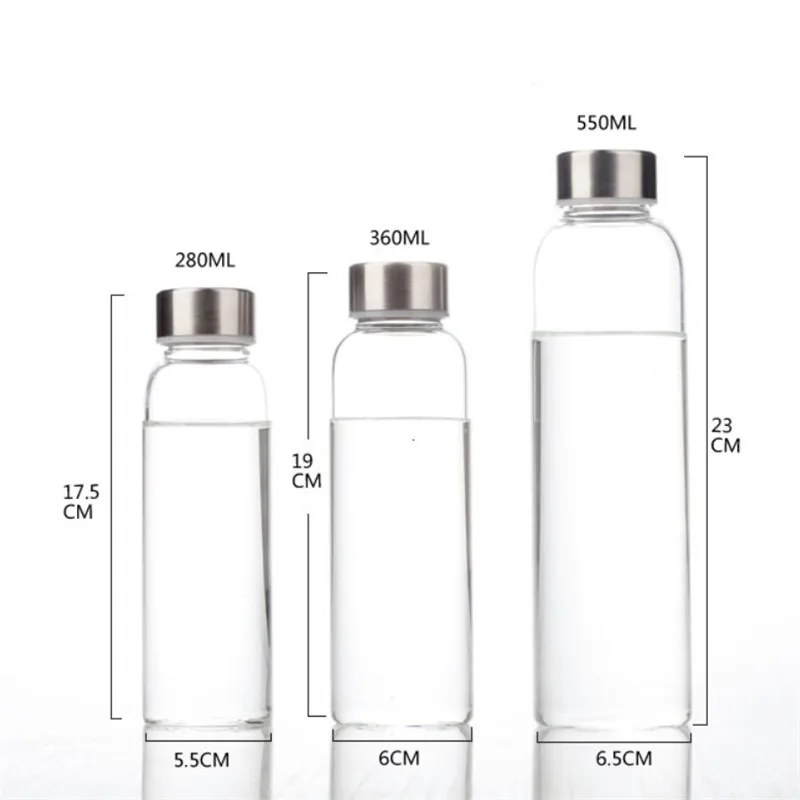 Креативная дорожная посуда для напитков портативная термостойкая стеклянная