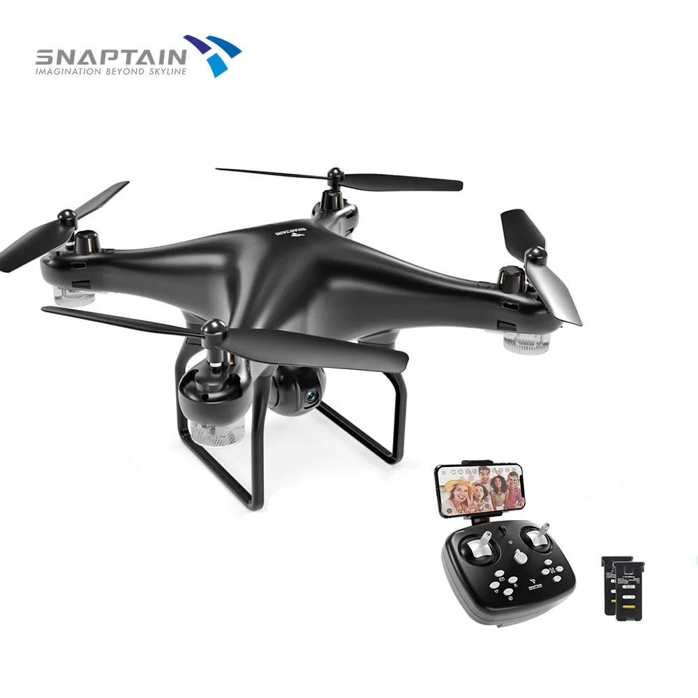Квадрокоптер SNAPTAIN SP650 Радиоуправляемый 1080p 2K HD камера GPS FPV 2-осевой Wi-Fi 120 FOV |