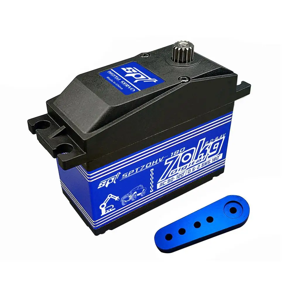 

Large Torque Full Metal Gear Standard Digital Servo With 70kg High Torque Aluminium Case RC Car Accessories