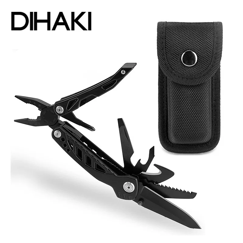 11 в 1 швейцарский складной нож плоскогубцы карманные армейские ножи из