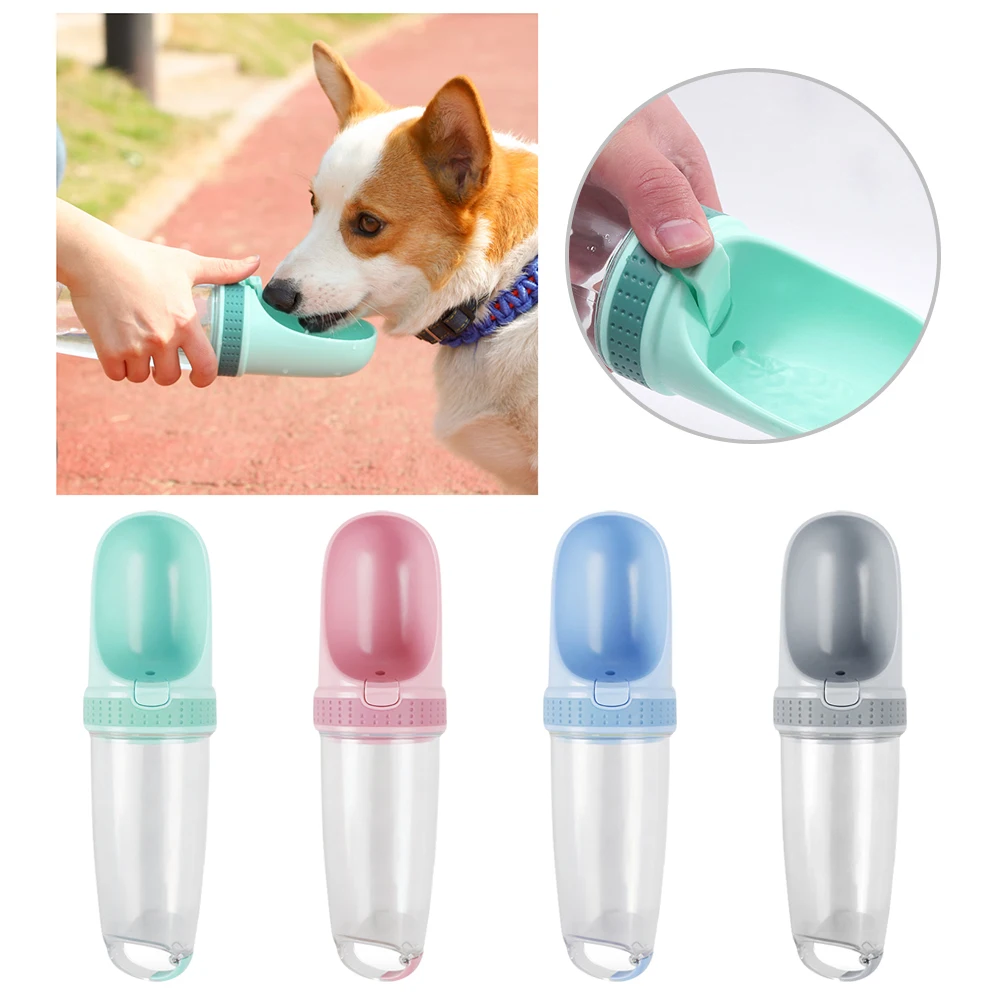 

Portable Pet Dog Water Bottle For Small Large Dogs Travel Puppy Cat Drinking Bowl Bulldog Water Dispenser Feeder Dropship