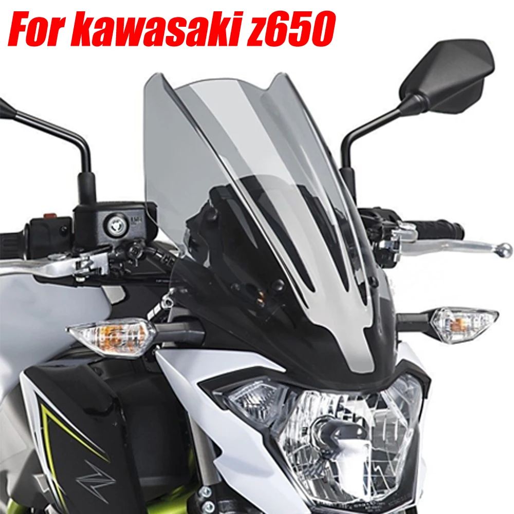 Ветровой экран с кронштейном для Kawasaki Z650 2017 2018 2019 | Автомобили и мотоциклы