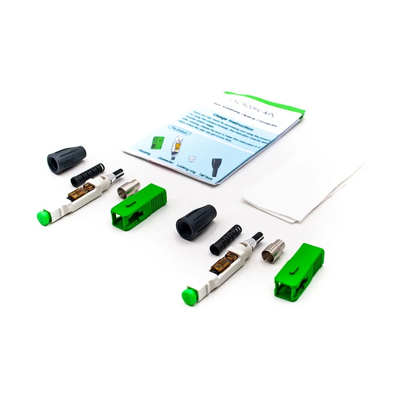 

Одномодовый SC APC Волоконно-оптический Быстрый коннектор ESC920H SC волоконно-оптический Быстрый коннектор