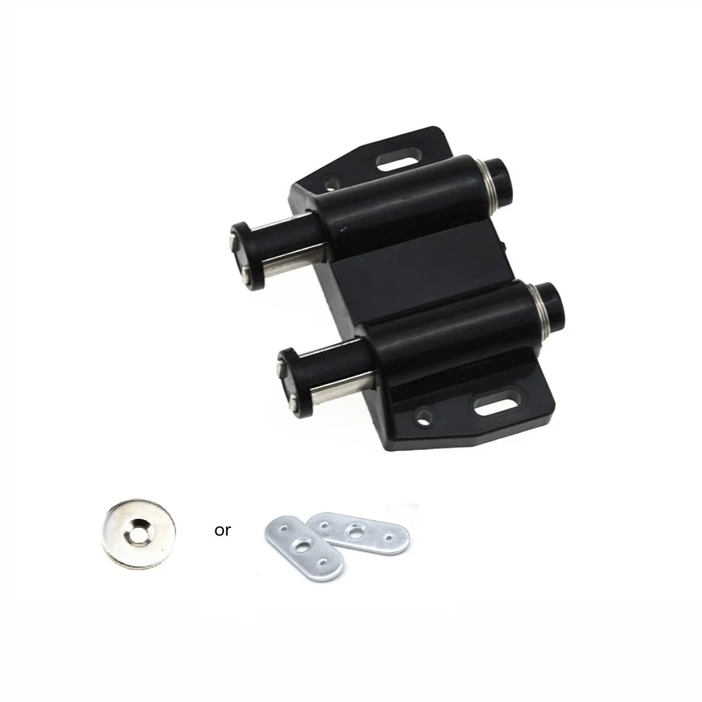 2 шт./лот хорошее качество защелка для открывания шкафа с двойным магнитом