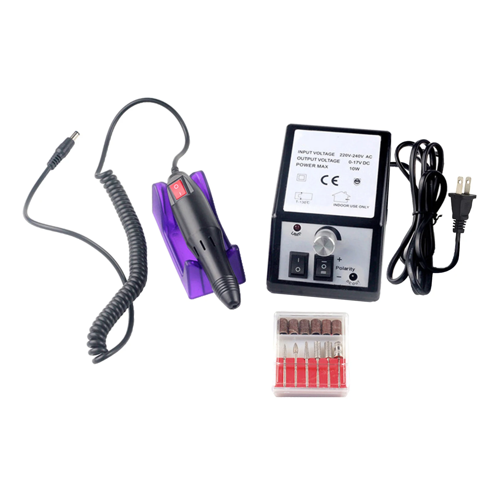

Compact Electric Nail File Machine Tools 20000RPM Fast Manicure Pedicure