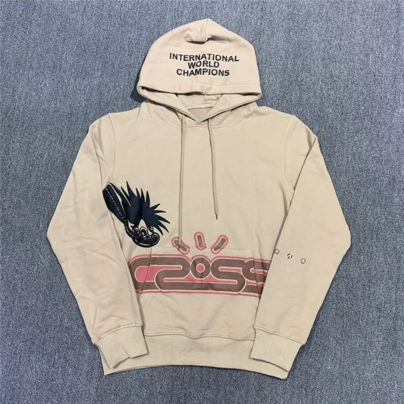 

21ss TOP NEW hip-hop Travis Scott Cactus Jack Motor Sport Hoodie Women Men 1:1 Best Quality Pullover Embroidered Hooded