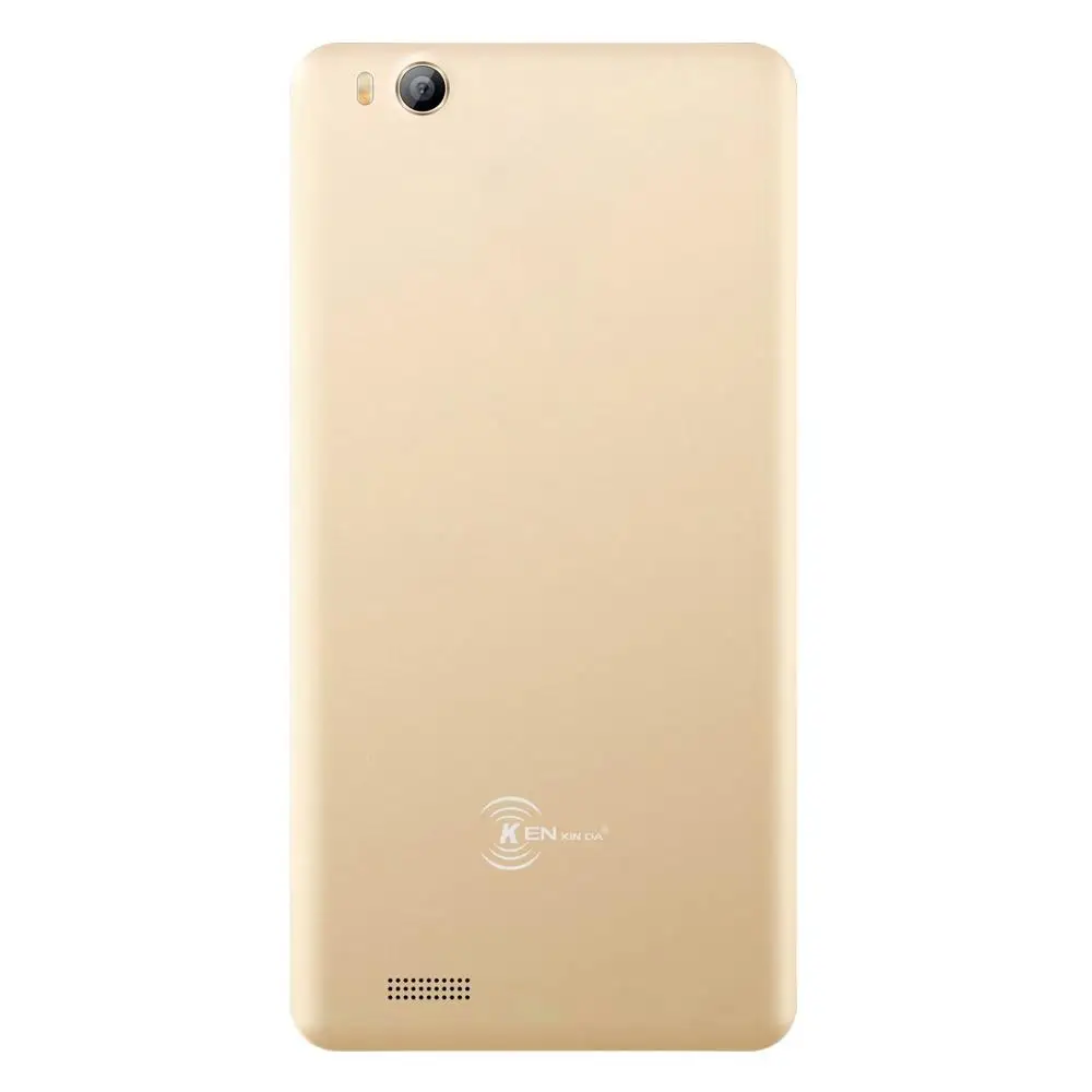 Gold Смартфон KENXINDA V6 4,5 дюймов Android OS V7.0 Qcta-Core 1,2 ГГц 1 Гб ОЗУ 8 Гб ПЗУ 1700 мАч 3g мобильный телефон с двумя картами - Цвет: Gold