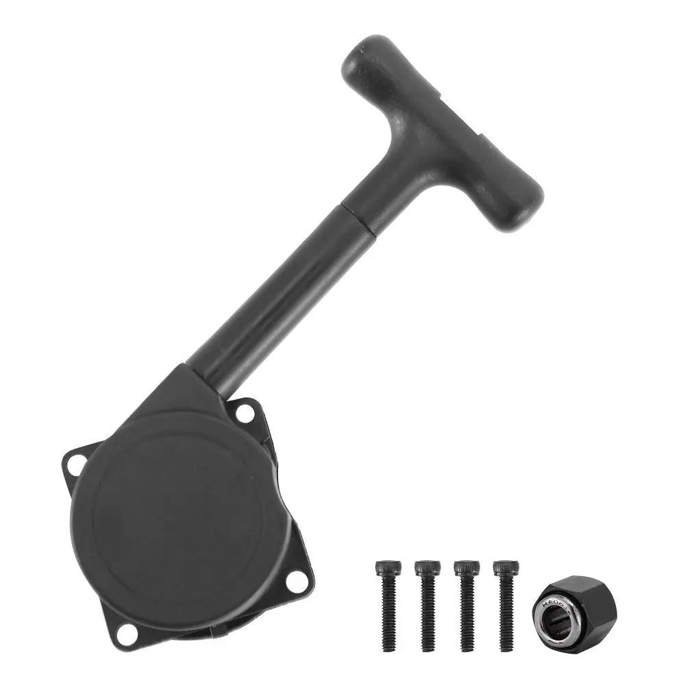 Портативный ручка тянуть стартер комплект для HSP 1/10 R020 16 18 21 RC нитро-двигателя Himoto