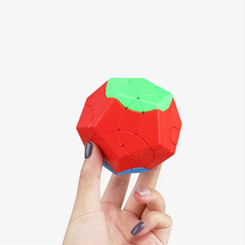 ShengShou 3 цвета скоростной кубик Megaminx без наклеек Магический оригинальный