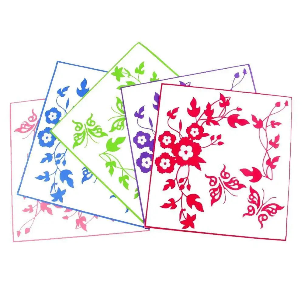 Новая бабочка цветок лоза Настенная Наклейка для ванной комнаты домашнее