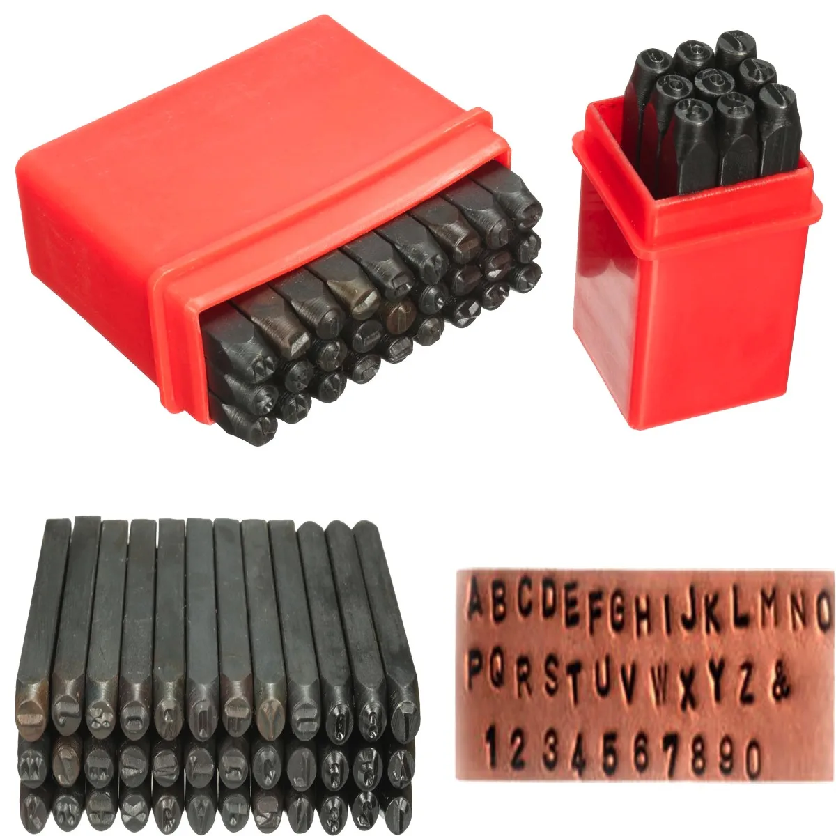 

Набор штампов для кожевенного ремесла, набор из 36 предметов, для дерева и кожи