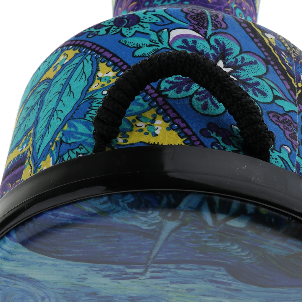 

8inch Djembe African Hand Drum Standard for Adults Musical Lovers, Blue