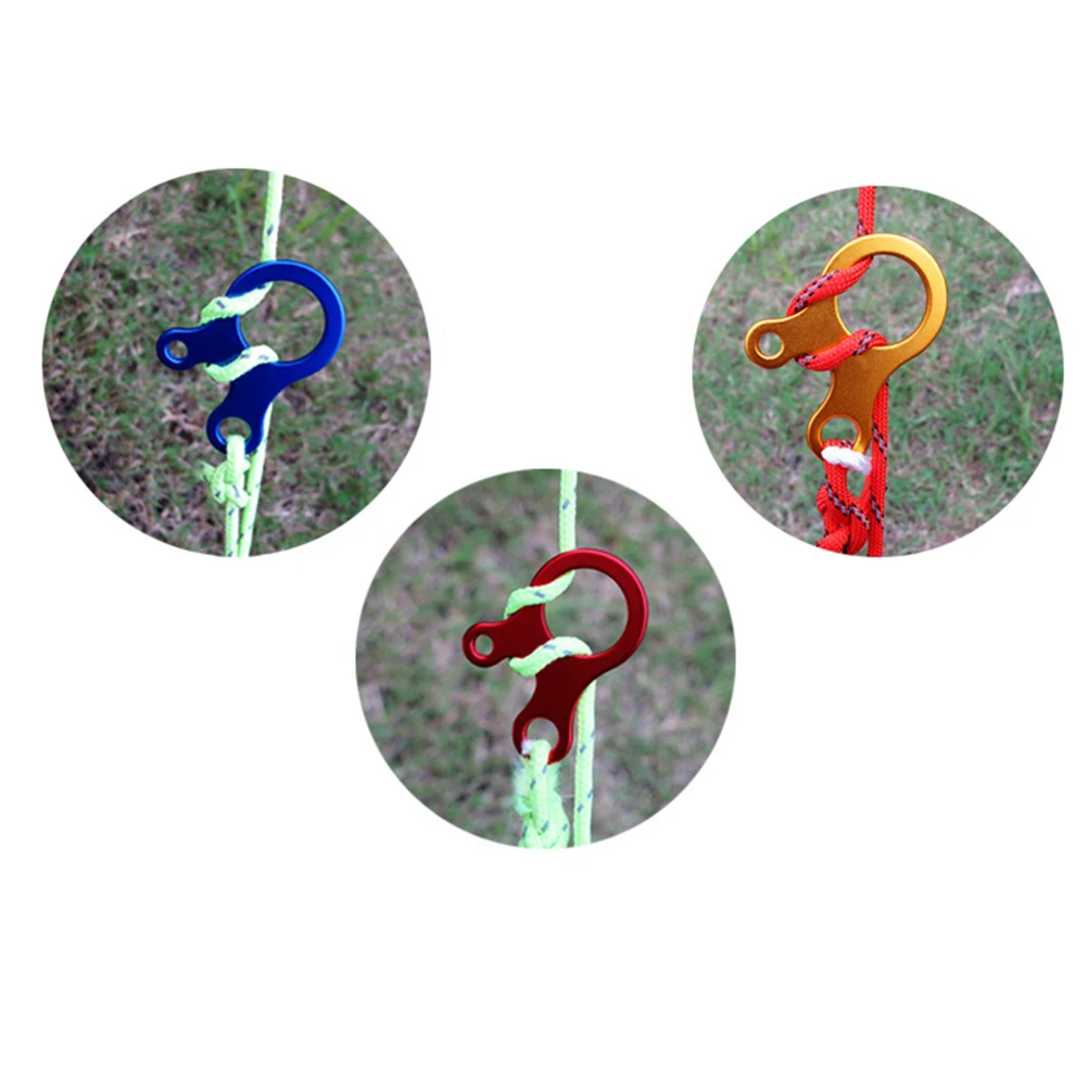 10 шт. застежки для палатки из алюминиевого сплава|Аксессуары палаток| |