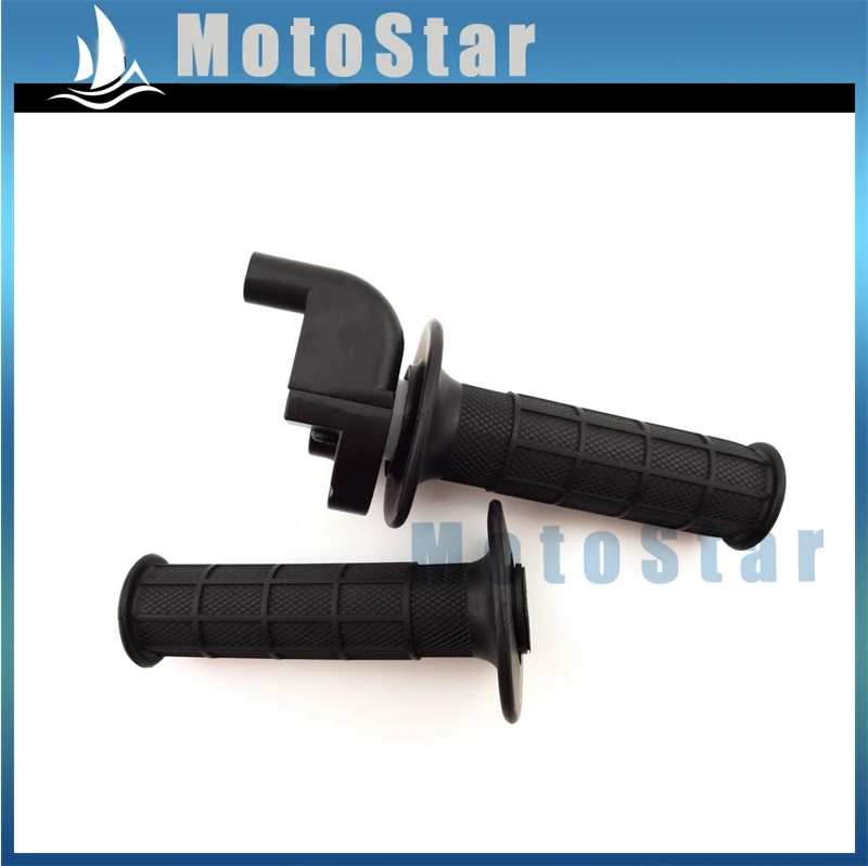 Рукоятки с закручивающейся заслонкой 7/8 дюйма в сборе для CT125 XL100 XL125 KLX110 CRF50 CRF70