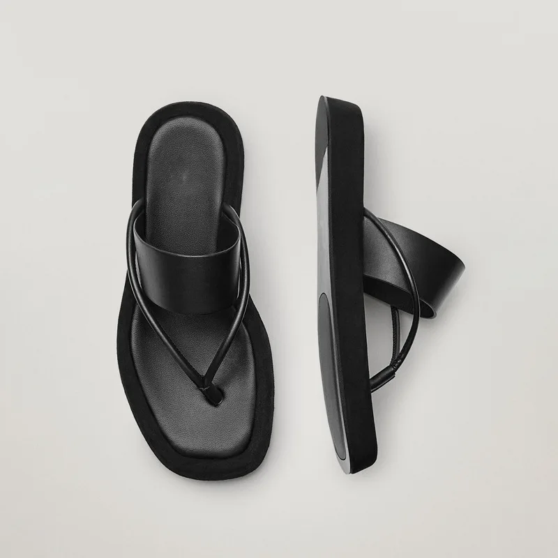 

Summer new student flat-bottomed Roman sandals for students with all-match thick-soled sandals
