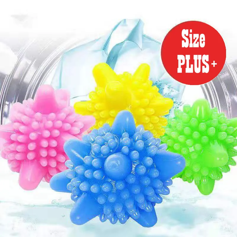 

Anti-winding Solid Laundry Balls Large Reusable Rubber Washing Ball Strong Decontamination Cleaning Products Clothes Protection