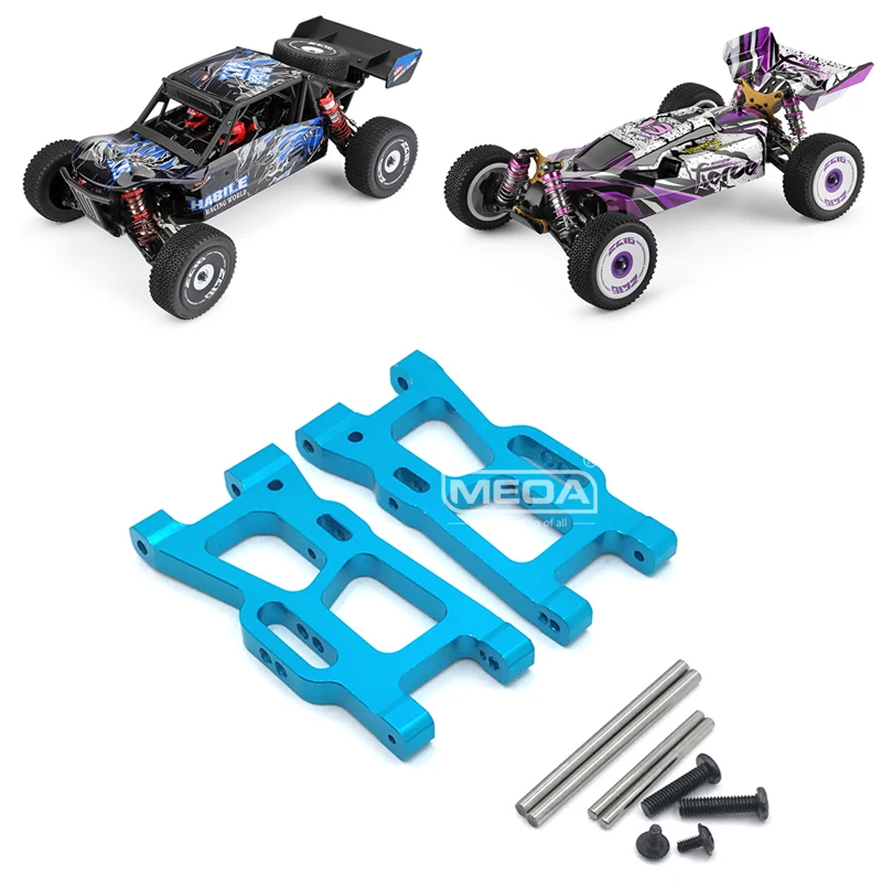 

WLtoys 124018 124019-1250 RC автомобильные запасные части 4WD голубой Модернизированный металлический задний поворотный рычаг набор 1/12 оригинальные акс...