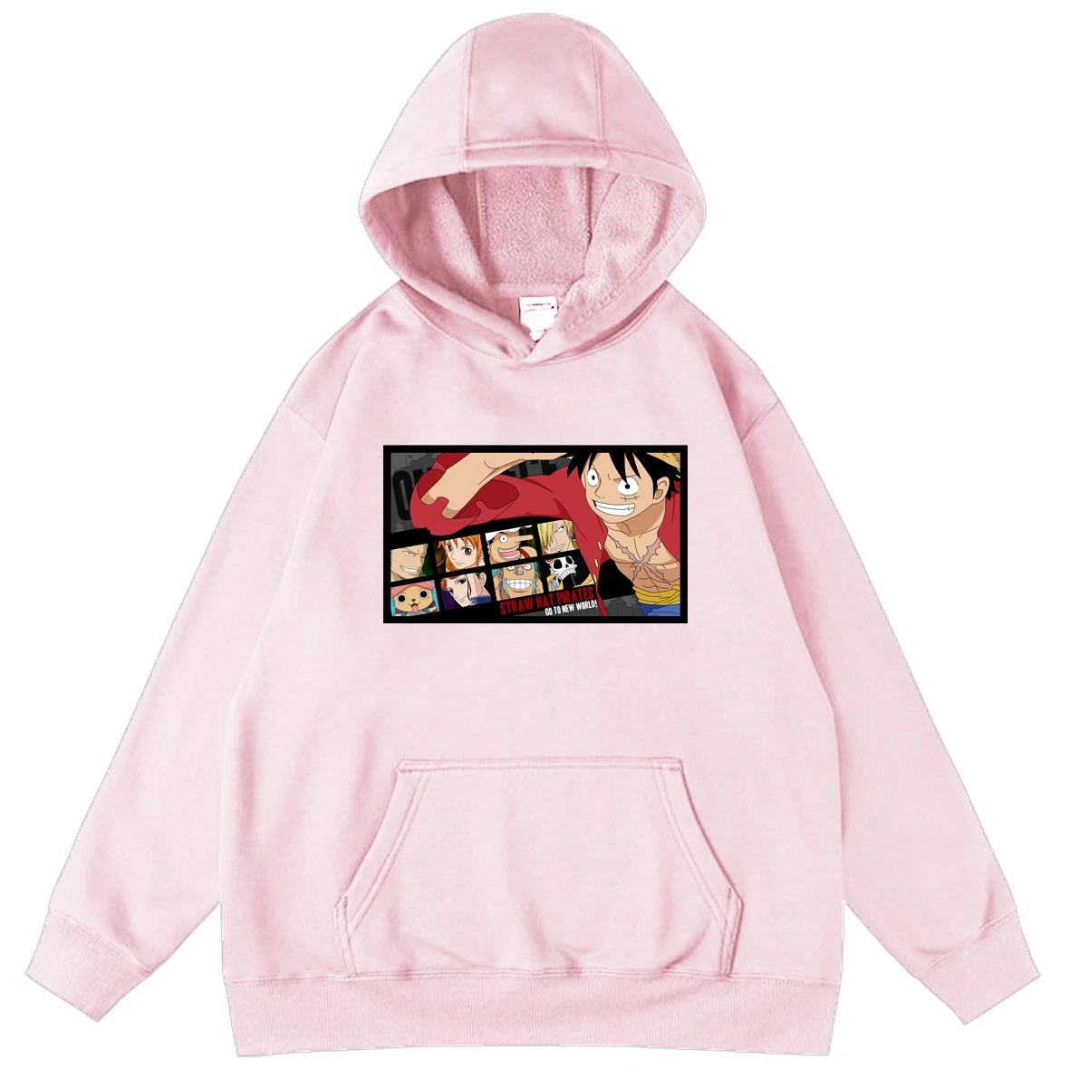

Japan Anime ONE-PIECE 2021 Children Hoodie Clothes Unisex With Hood Oversized Sportswear Tops Sweatshirt Girls Boys Long Hoodies