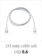 0,8 м Мини-кабель usb к usb 2,0 Тип папа к папа кабель черный оптовый поставщик дропшиппинг