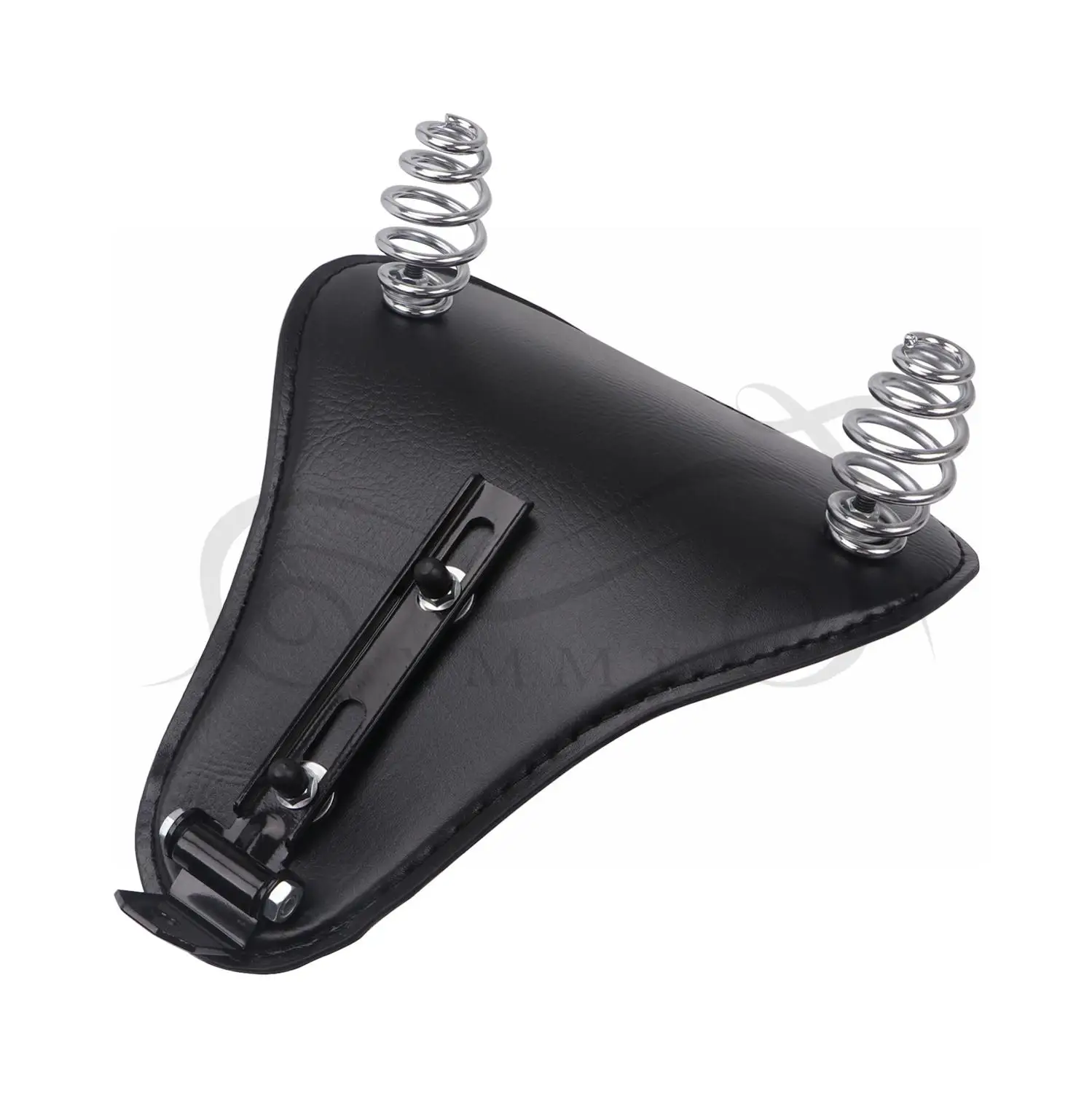 Мотоциклетное черное соло сиденье в стиле ретро + пружинный поворотный кронштейн