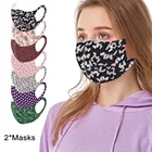 Дышащая Маска для лица PM2.5 с цветочным принтом тканевые защитные маски PM 2,5 Пылезащитная маска для рта моющаяся многоразовая маска для рта 2020 2020
