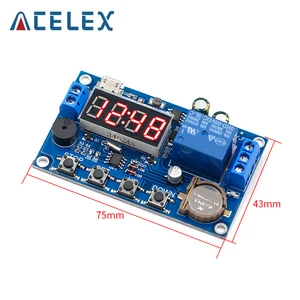 Реле таймера задержки таймер в режиме реального времени, 5 в постоянного тока, переключатель, Синхронизация Часов, несколько режимов управления, схема подключения