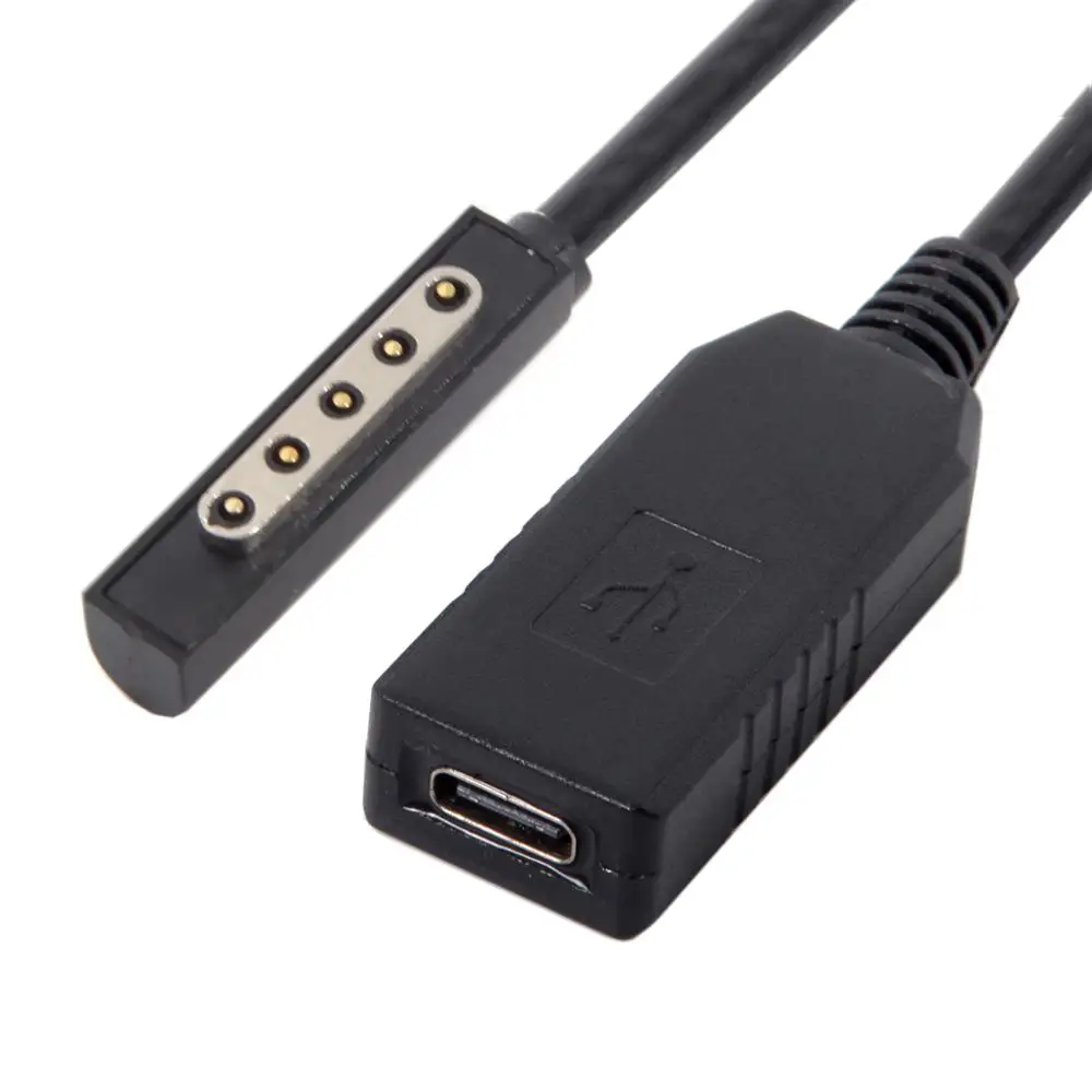 USB 3.1 Type C USB-C Женский DC 12V to Surface Pro1 кабель-переходник для зарядки 2 | Компьютеры и