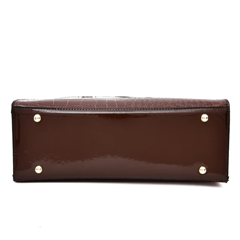 womens crocodile pattern shoulder bag ladies 2021 new small wallet designer luxury handle bags fashion large leather shopper free global shipping