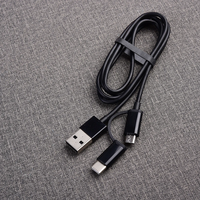 Кабель Xiaomi 2 в 1 30 см 100 Usb 3 Type-C Micro для MI 10 9 CC9 PRO F1 Redmi Note 9S 8A 8T 8 5A 4X 6 S2 | Мобильные