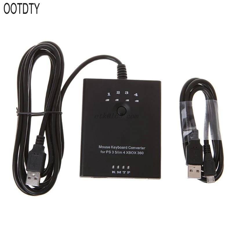 Адаптер для клавиатуры мыши PS3 / PS4 XBox 360 совместим со всеми играми без